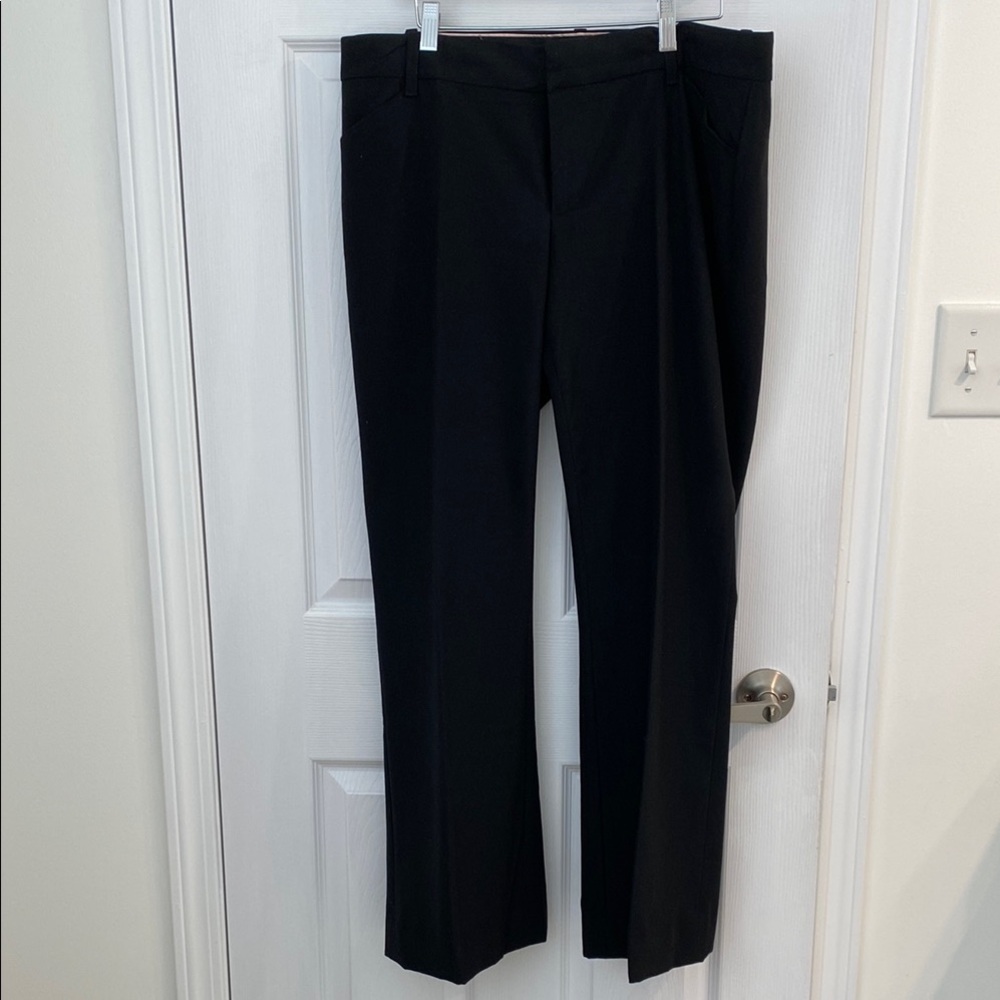 Classic Black GAP Women's Dress Pants; Curvy Size 12